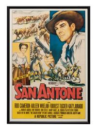 Vintage Movie Poster, San Antone