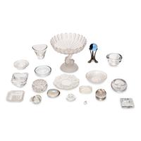 A Collection of Eighteen Glass Table Articles