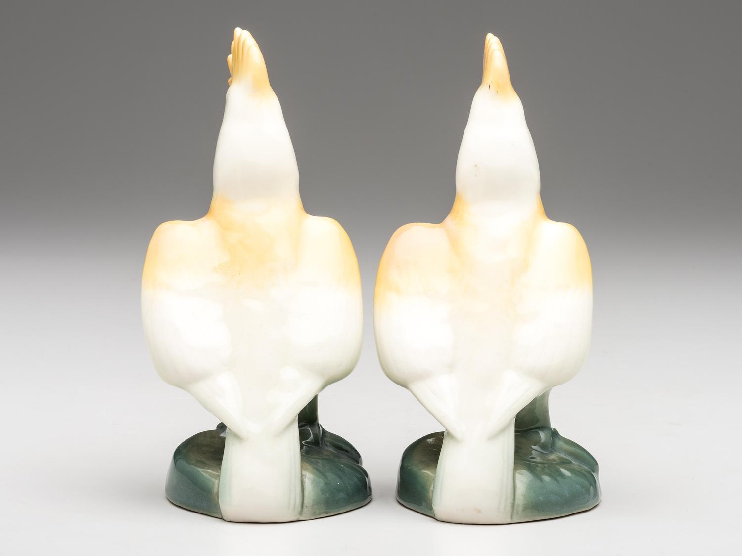 Pair Cockatoo Figures, 1944