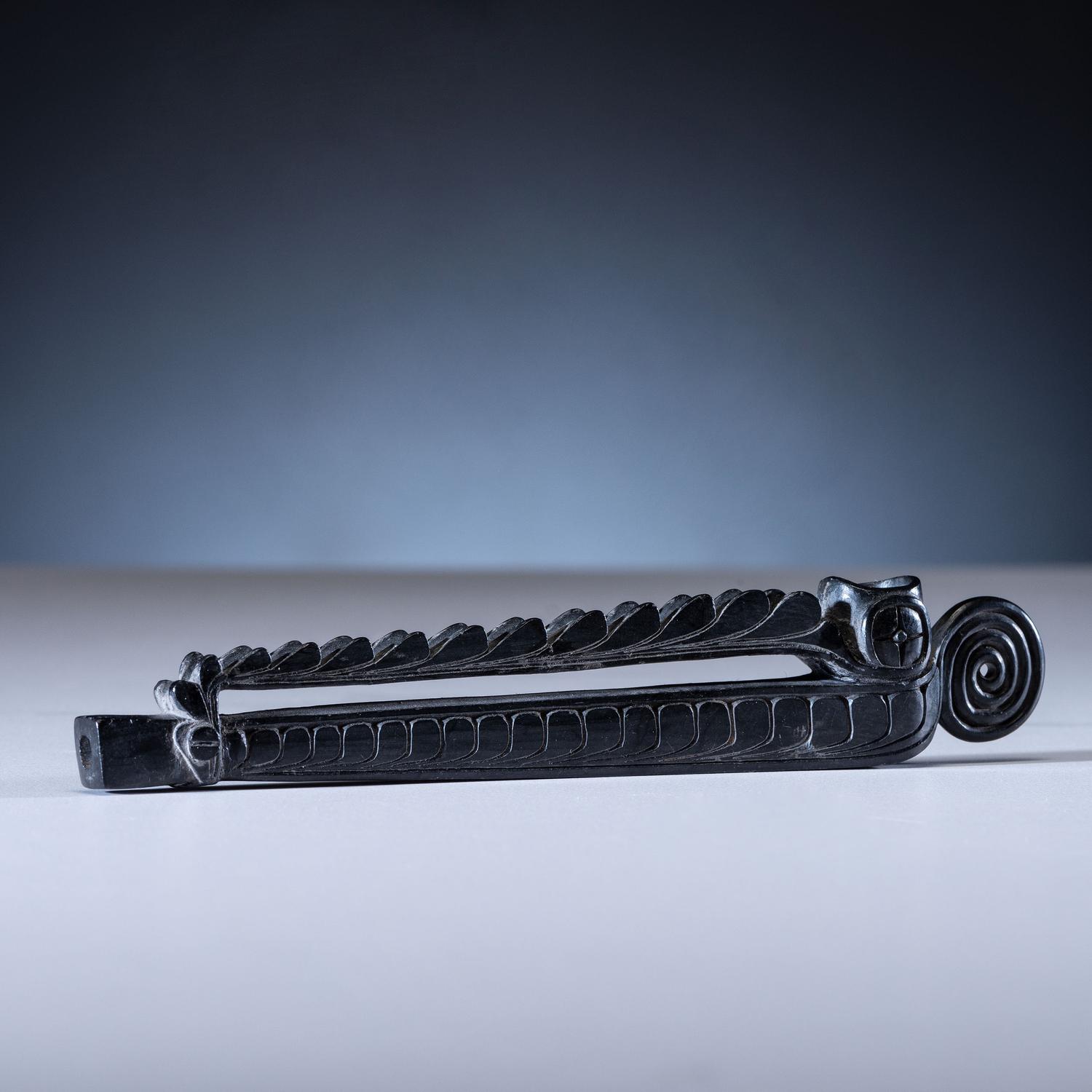 Haida Argillite Pipe