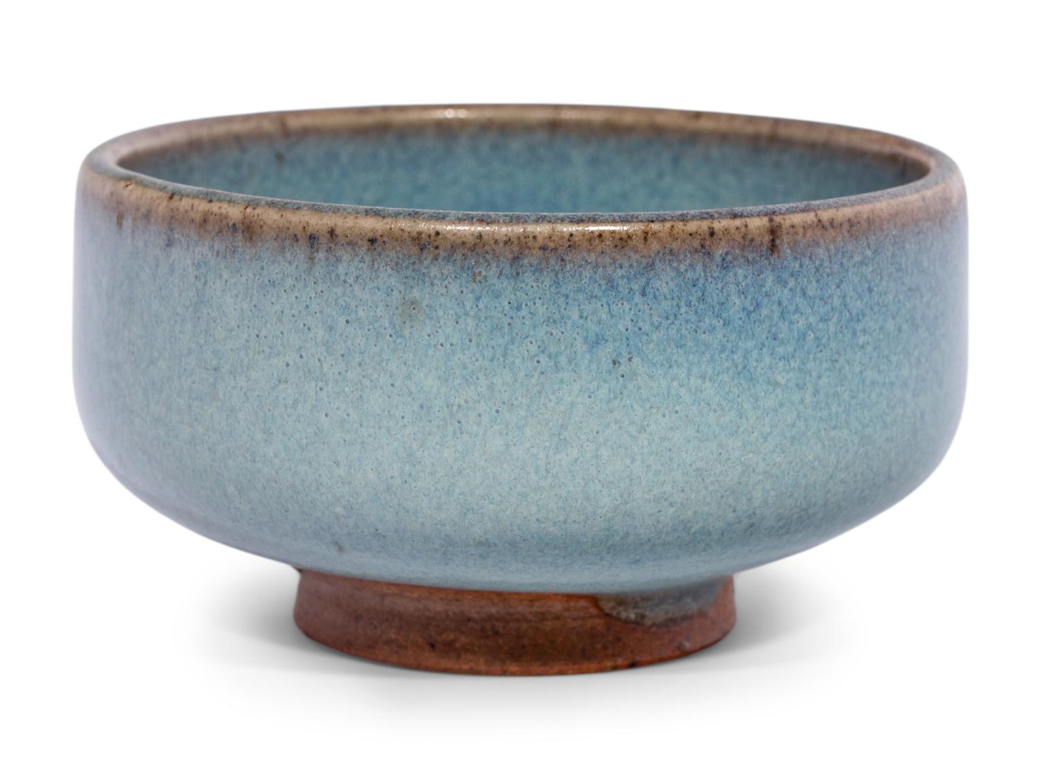 A Chinese Junyao Stoneware Bubble Bowl