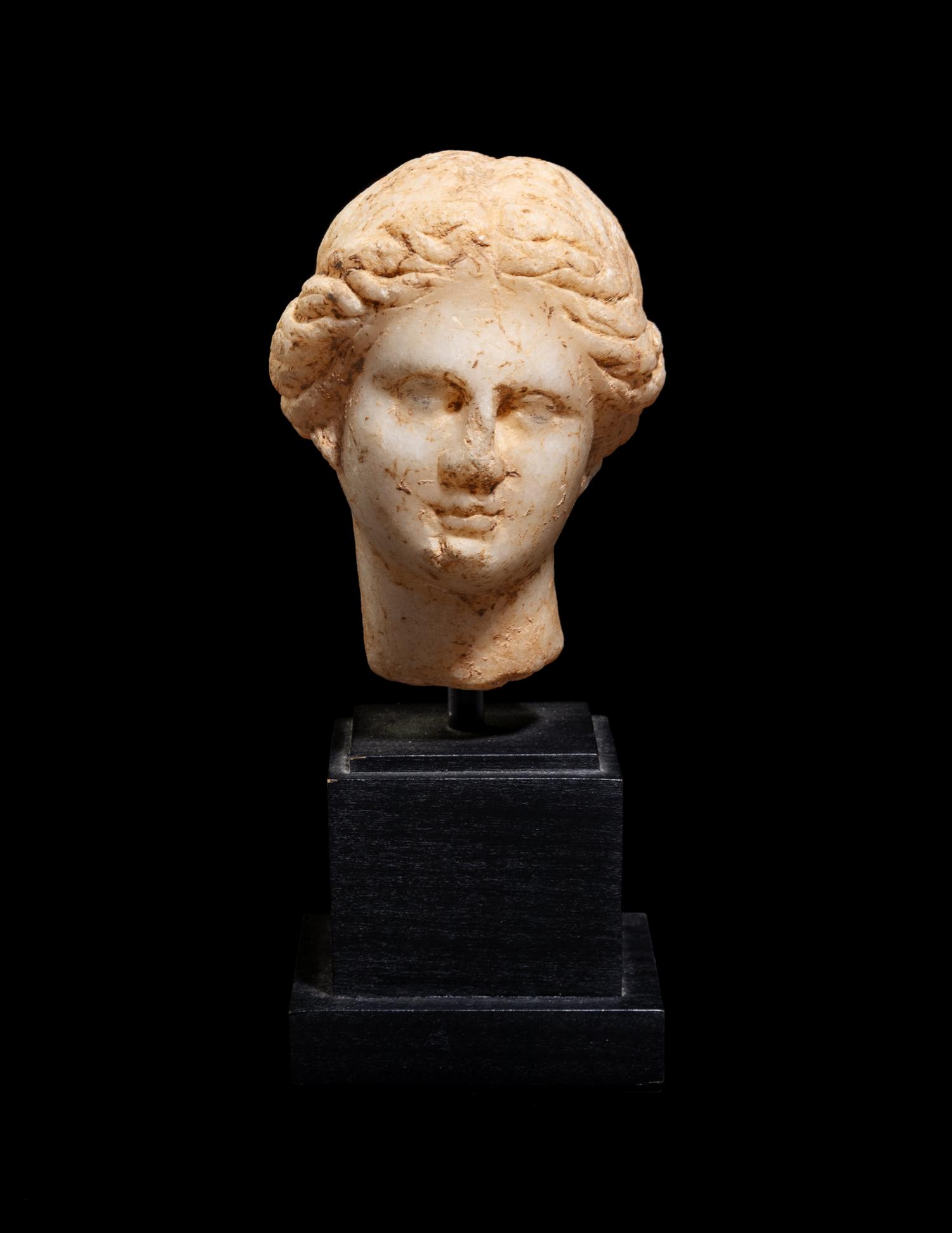 A Greek Marble Head of Aphrodite
