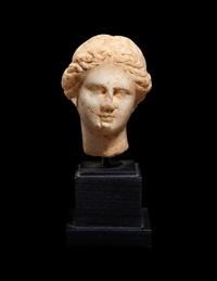 A Greek Marble Head of Aphrodite