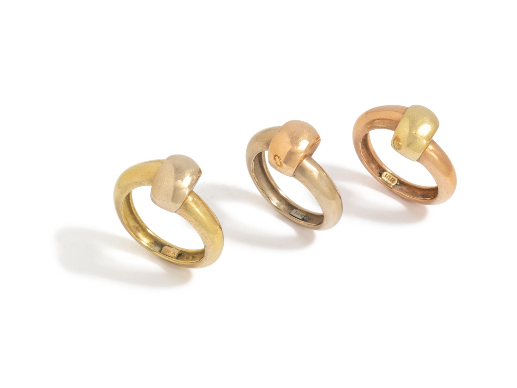 TRICOLOR GOLD RINGS