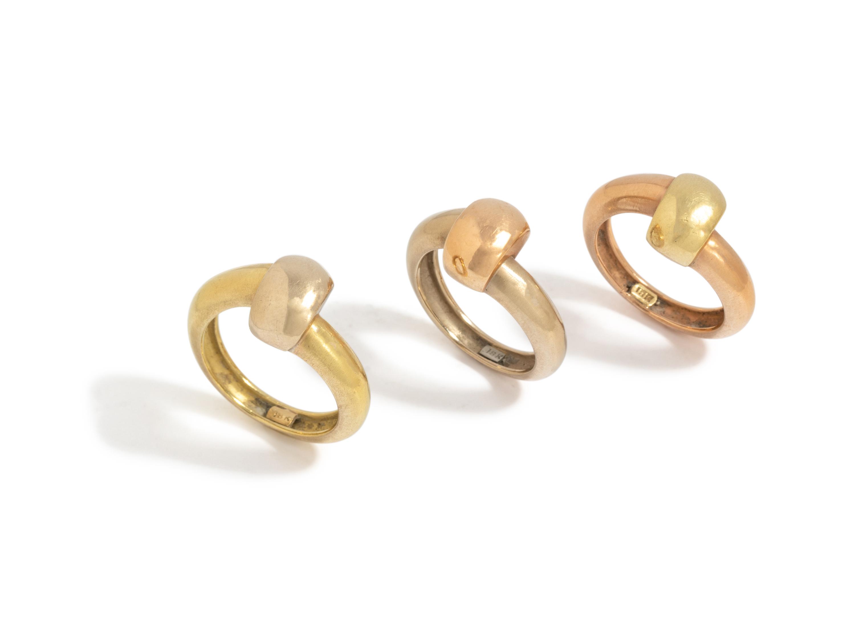 TRICOLOR GOLD RINGS