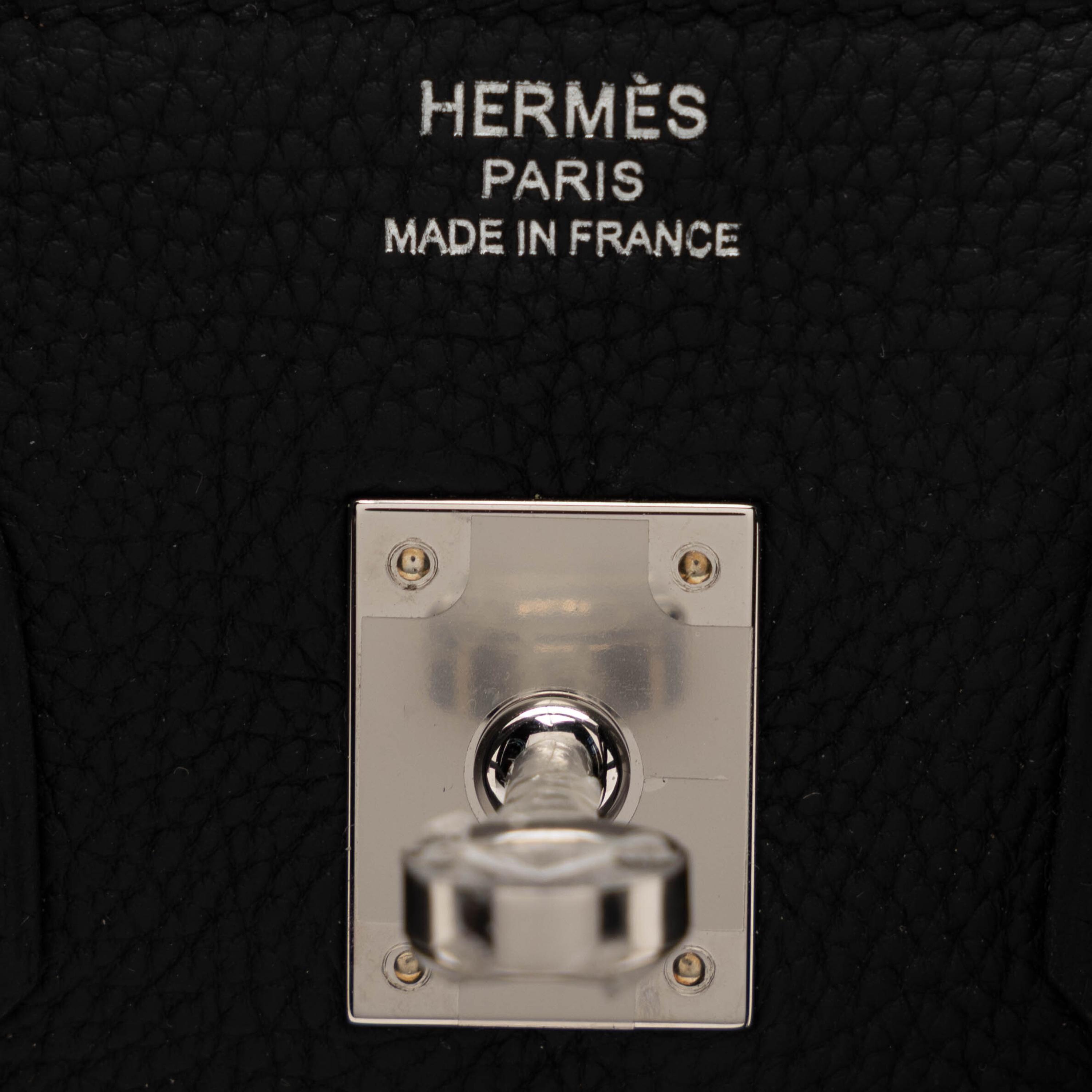 Hermès, Birkin 25 in Noir Togo, NWT and Box, 2025