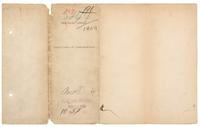 [WRIGHT BROTHERS]. WRIGHT, Wilbur (1867-1912) -- WRIGHT, Orville (1871-1948). Typed document signed ("Wilbur Wright", "Orville Wright", "George A. Steves", "Henry S. Hooker", "Alpheus F. Barnes"), New York, NY, 18 November 1909.