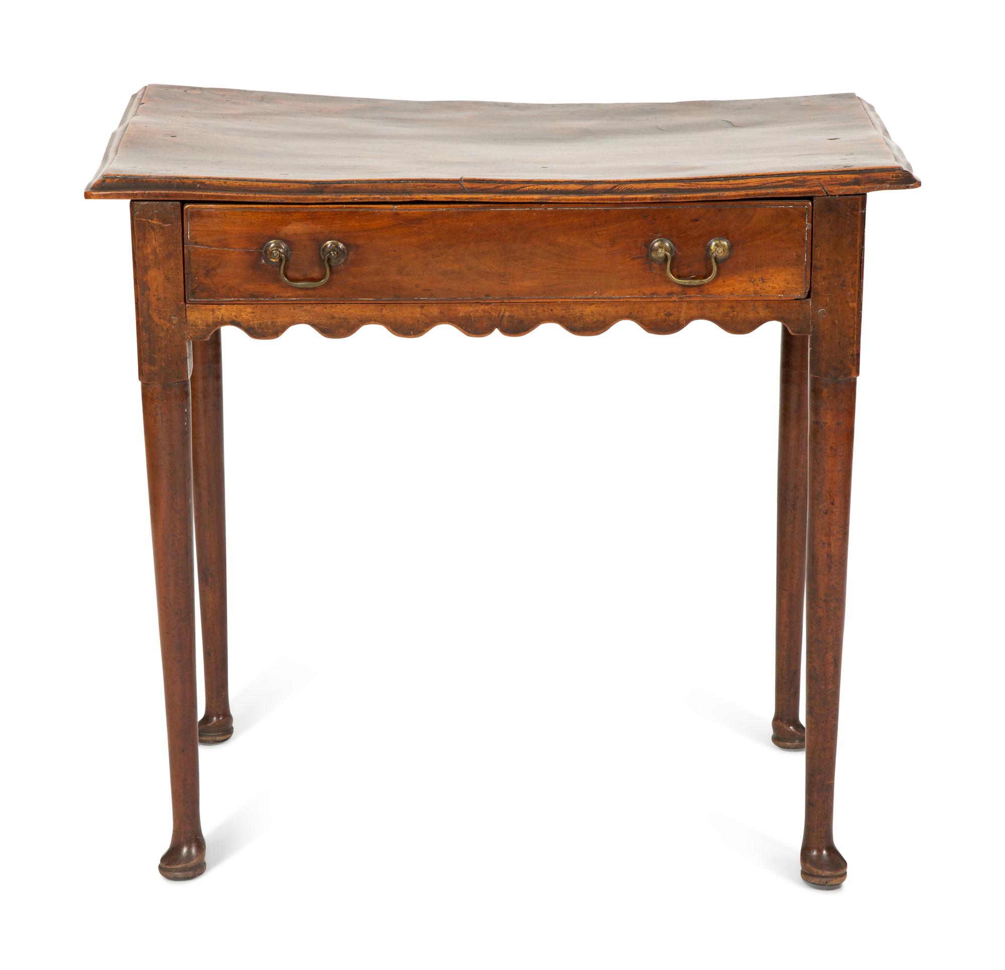 A George II Walnut Side Table