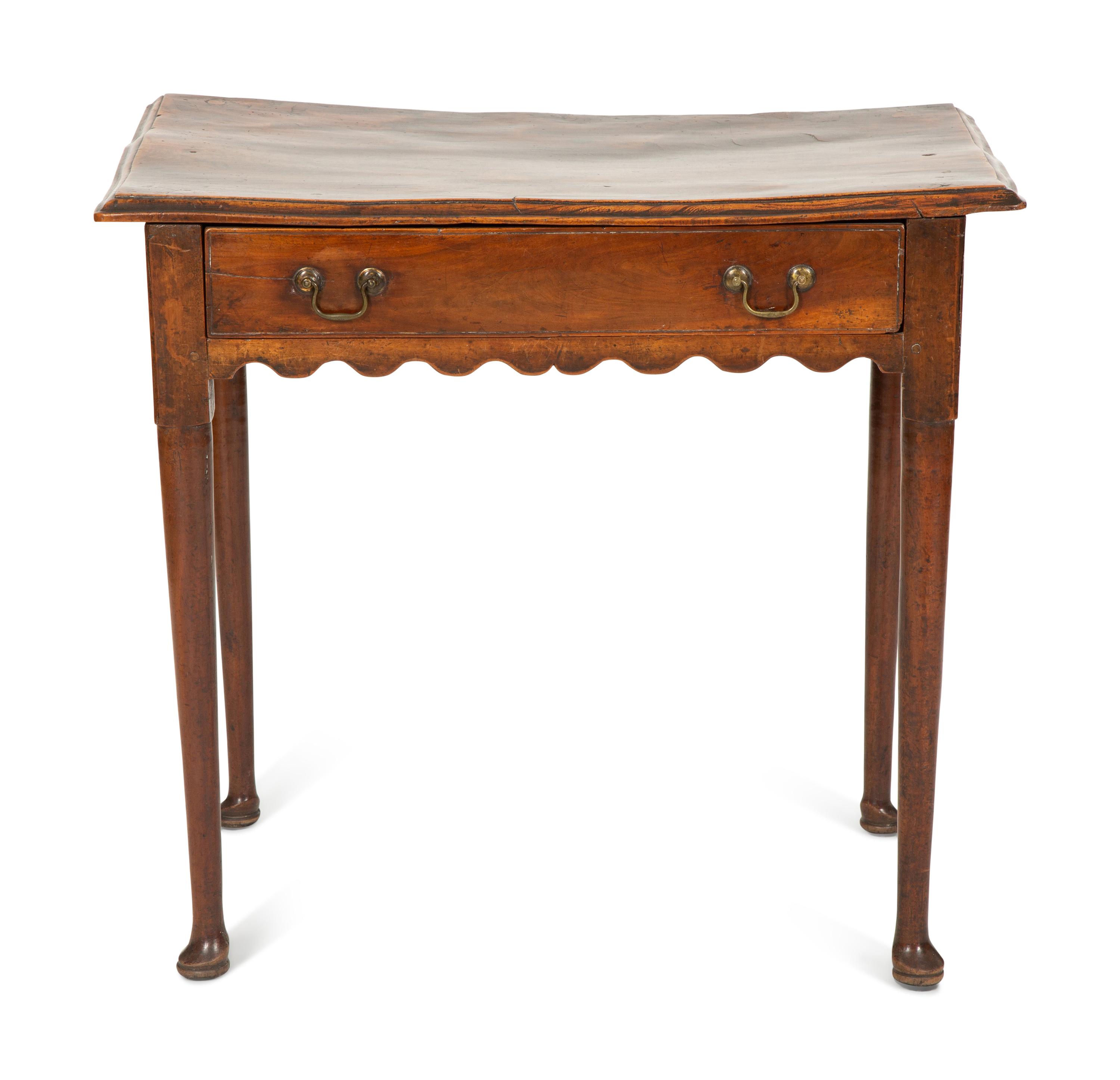 A George II Walnut Side Table