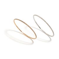 COLLECTION OF DIAMOND BANGLE BRACELETS