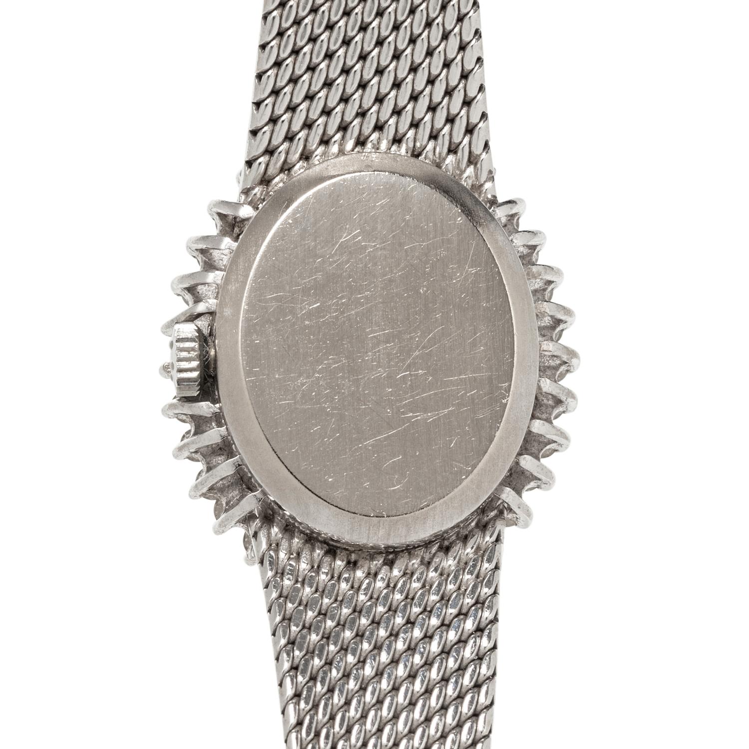 ETERNA, 18K WHITE GOLD AND DIAMOND WATCH