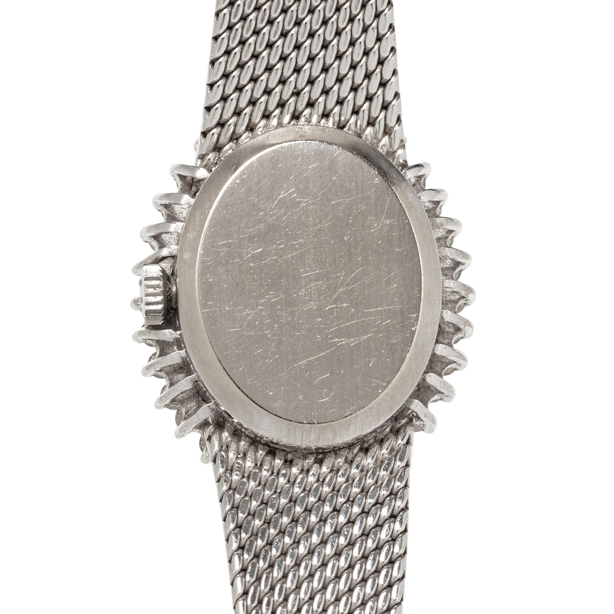 ETERNA, 18K WHITE GOLD AND DIAMOND WATCH