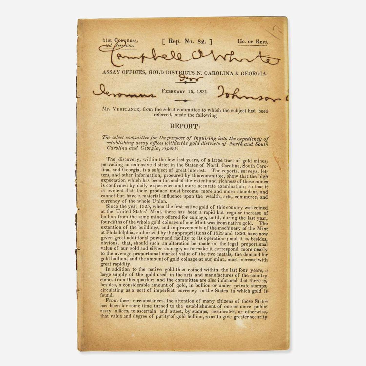 [Americana] Hickcox, John H. An Historical Account of American Coinage