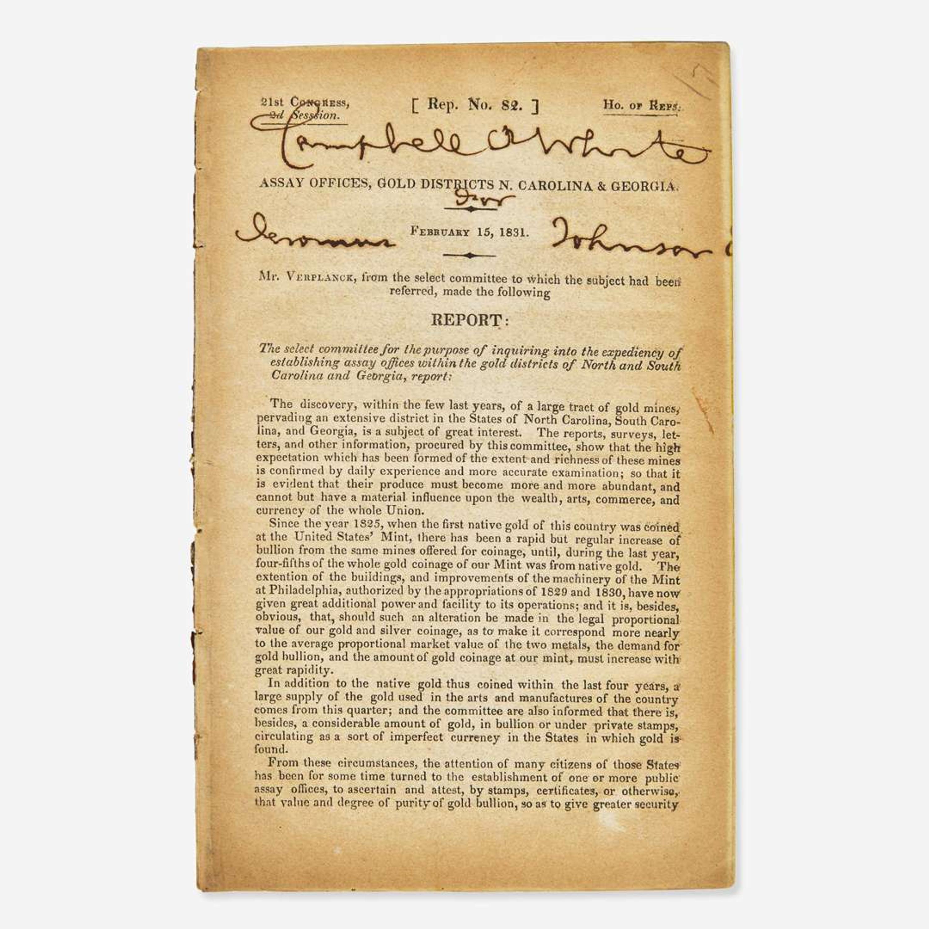[Americana] Hickcox, John H. An Historical Account of American Coinage