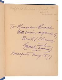 CLEMENS, Samuel Langhorne ("Mark Twain") (1835-1910). Sketches. New and Old. Hartford and Chicago: The American Publishing Company, 1875.