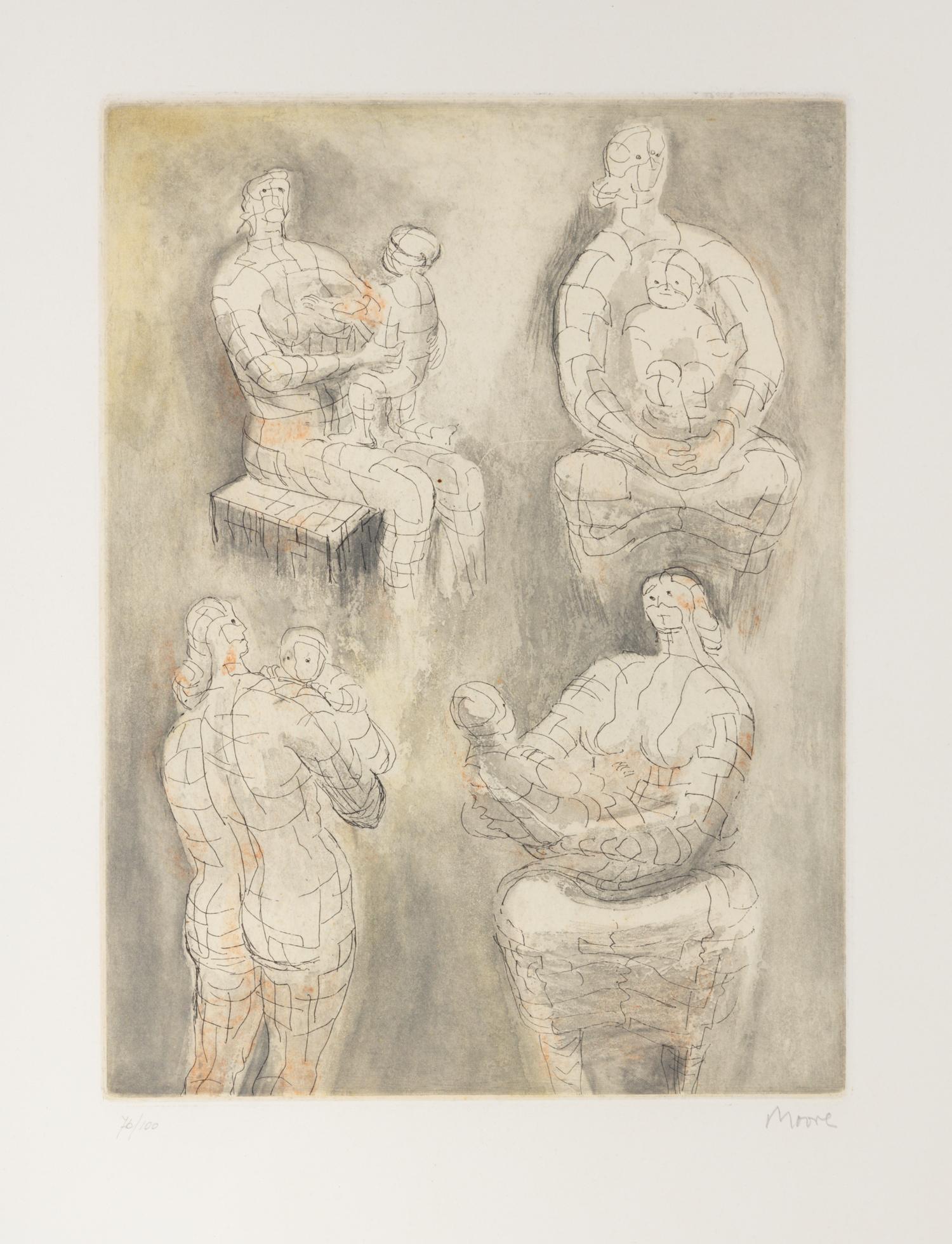 Four Mother and Child Studies , 1976