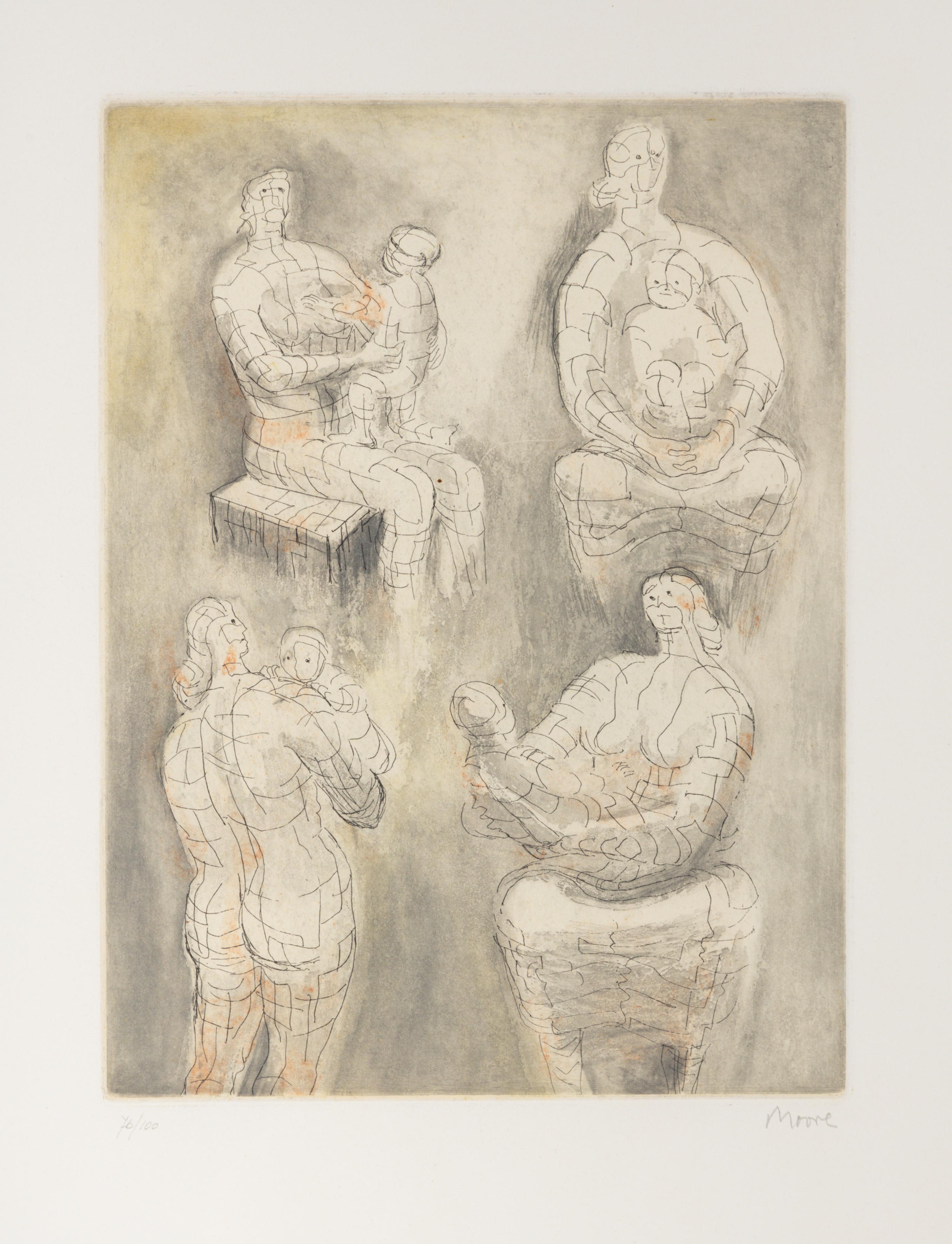 Four Mother and Child Studies , 1976