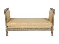 A Louis XVI Style Painted Day Bed