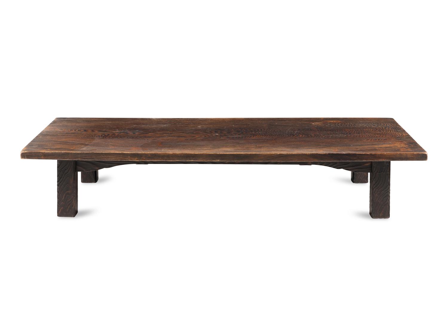 A Contemporary Oak Cocktail Table