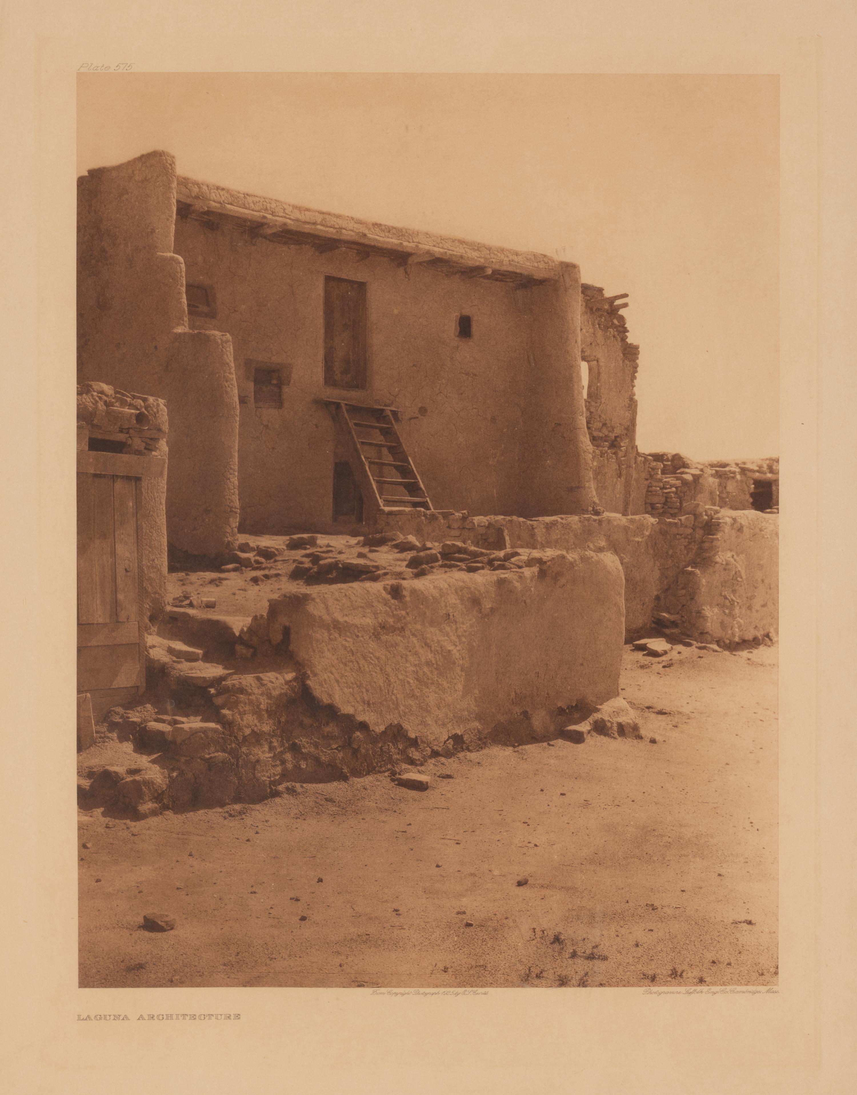 [Native American]. Curtis, Edward S. (1868-1952). A group of 9 large photogravures, comprising: