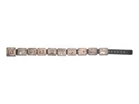 Silver and Channel Inlay Storyteller Concha Belt