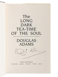 ADAMS, Douglas (1952-2001). A group of 5 SIGNED FIRST EDITION novels by Adams, including 4 books from the Hitchhiker’s Guide series, comprising: