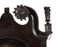 A German-Pennsylvania Mahogany Tall Case Clock