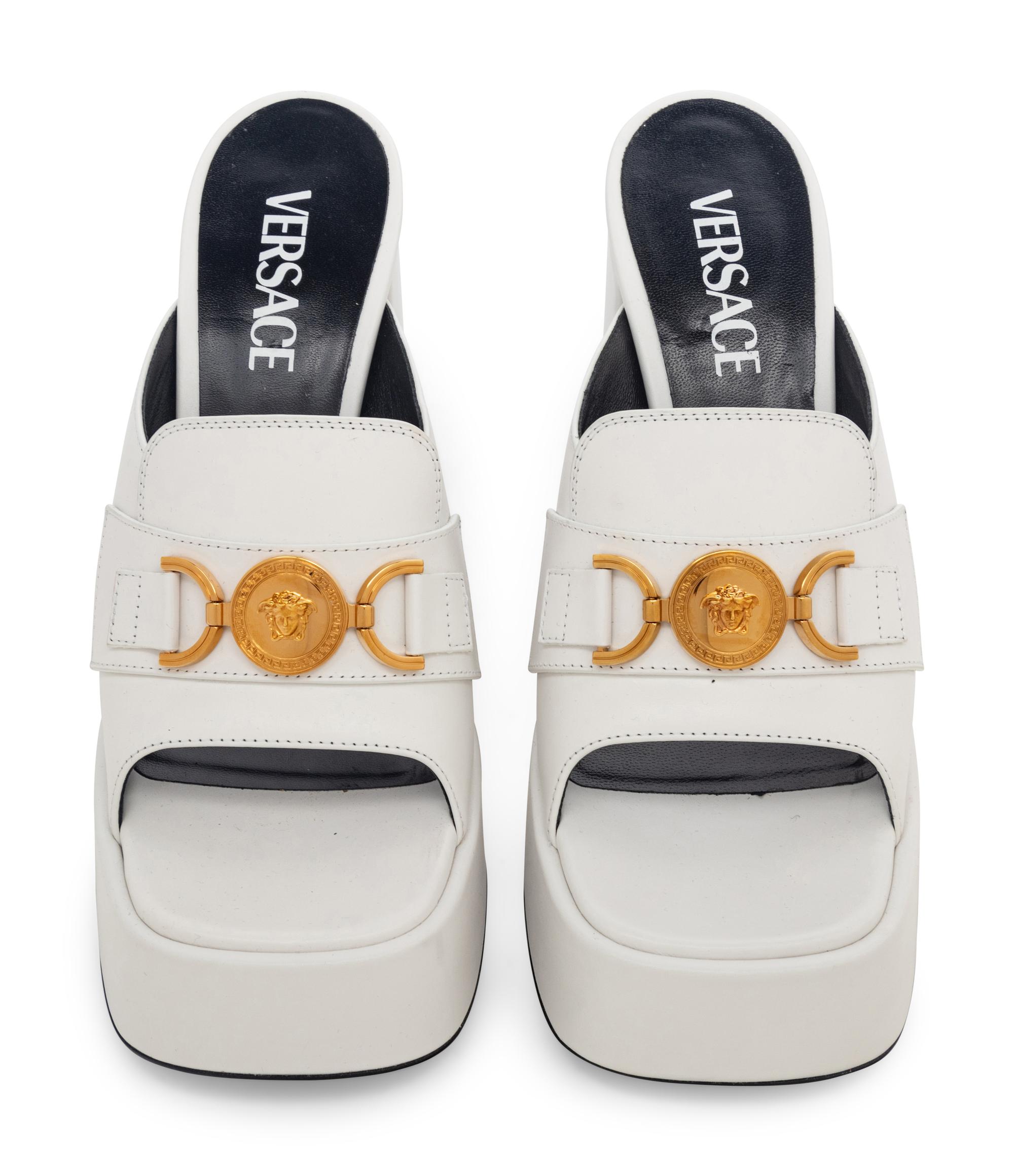 Versace Platform Mules