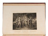 SHAKESPEARE, William (1564-1616). The Dramatic Works... revised by George Steevens . London: W. Bulmer and Co., Shakespeare Printing-Office, for John and Josiah Boydell, George and W. Nicol, from the types of W. Martin, 1802.