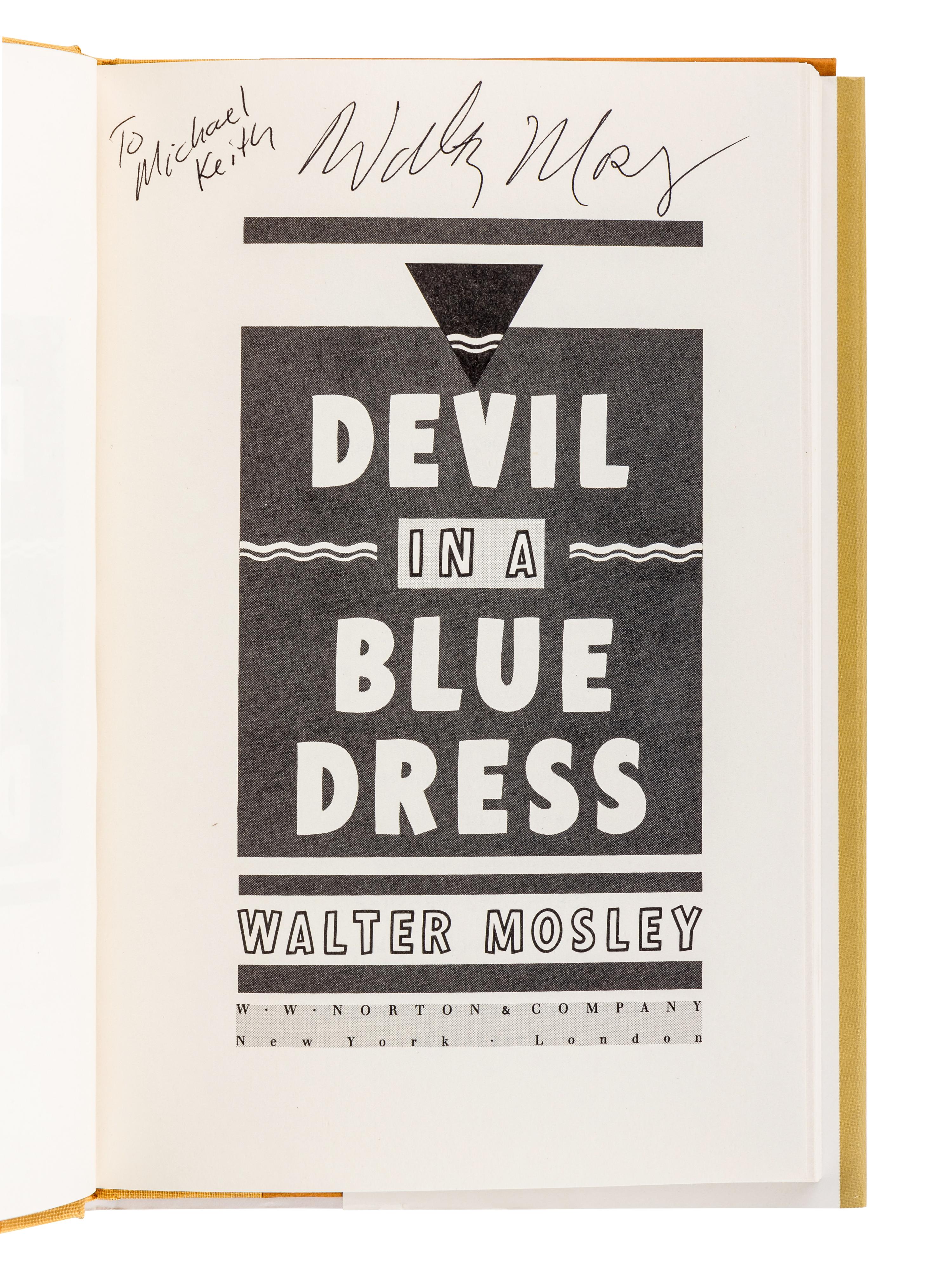 MOSLEY, Walter (b. 1952). A group of 28 works by Mosley, MOST FIRST EDITION, ALL SIGNED OR INSCRIBED, comprising: