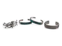 Navajo and Zuni Cuff Bracelets