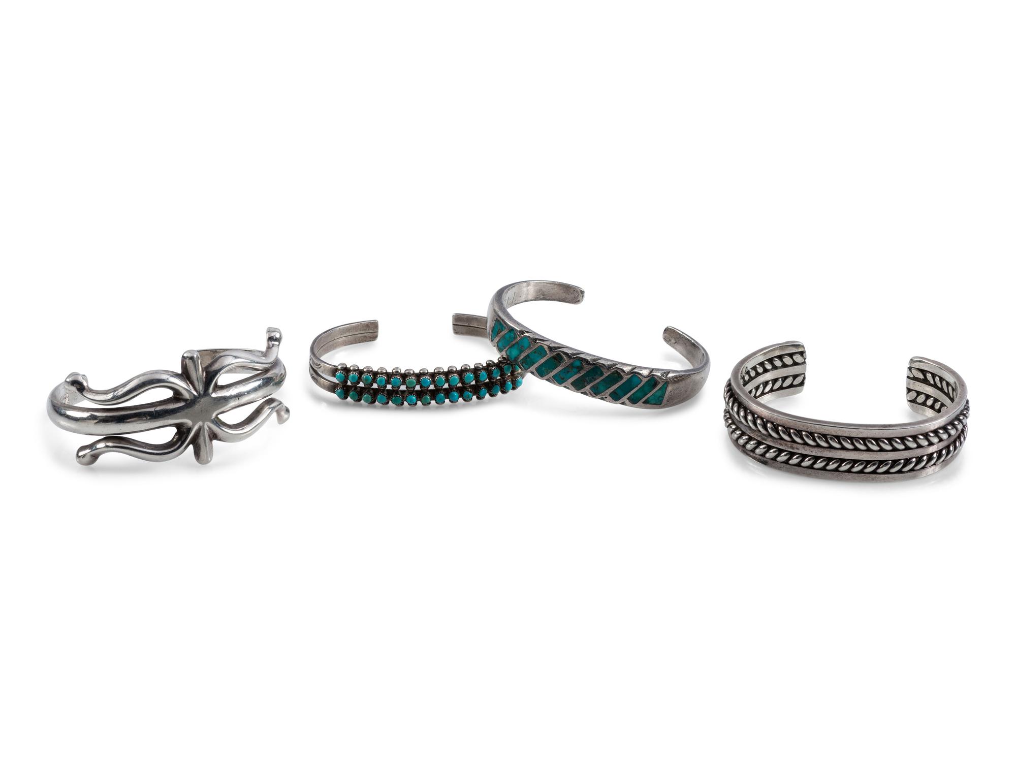 Navajo and Zuni Cuff Bracelets