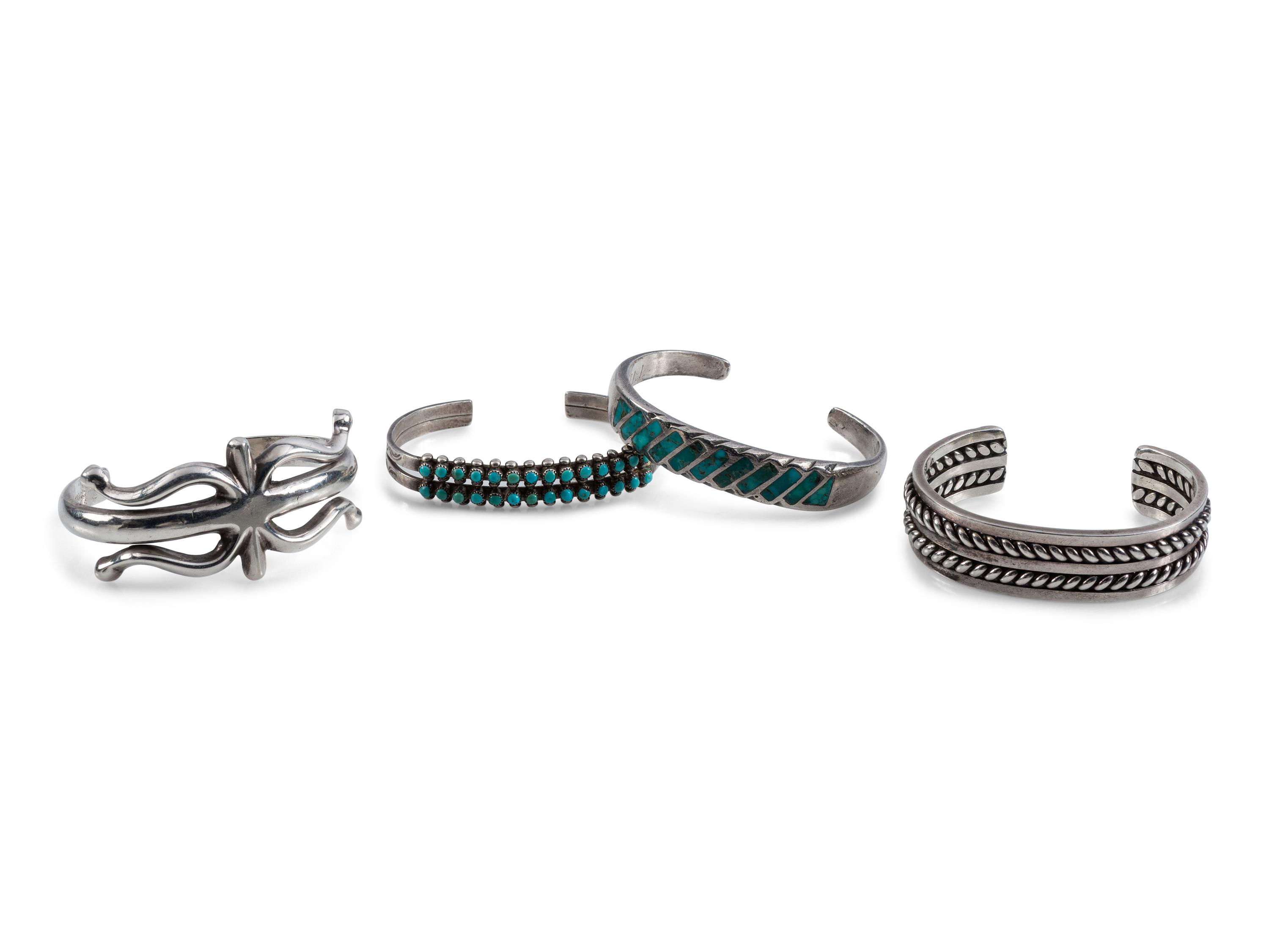 Navajo and Zuni Cuff Bracelets