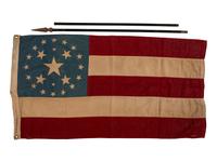 [FLAGS - WORLD WAR I]. "Allied Flag of All Nations," 23-star American flag. Ca 1918.