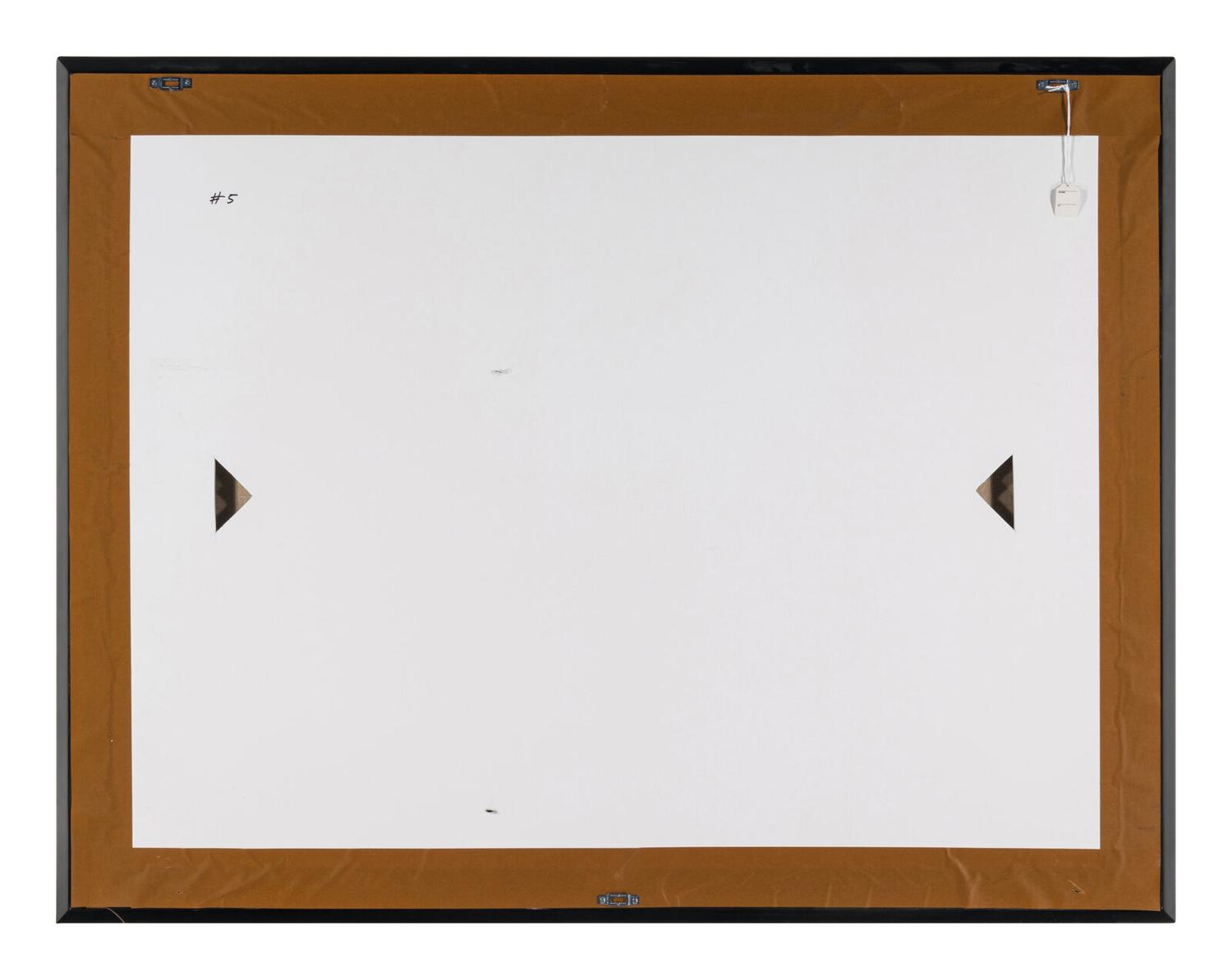 Three Facing West, 1989 and Zulu Red , 1988 (two works)
