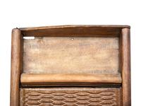 A Western Reserve Pottery Co. Miniature or Toy Stoneware and Wood 'Common Sense' Washboard