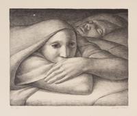 George Tooker, (American, 1920-2011), Night, 1998