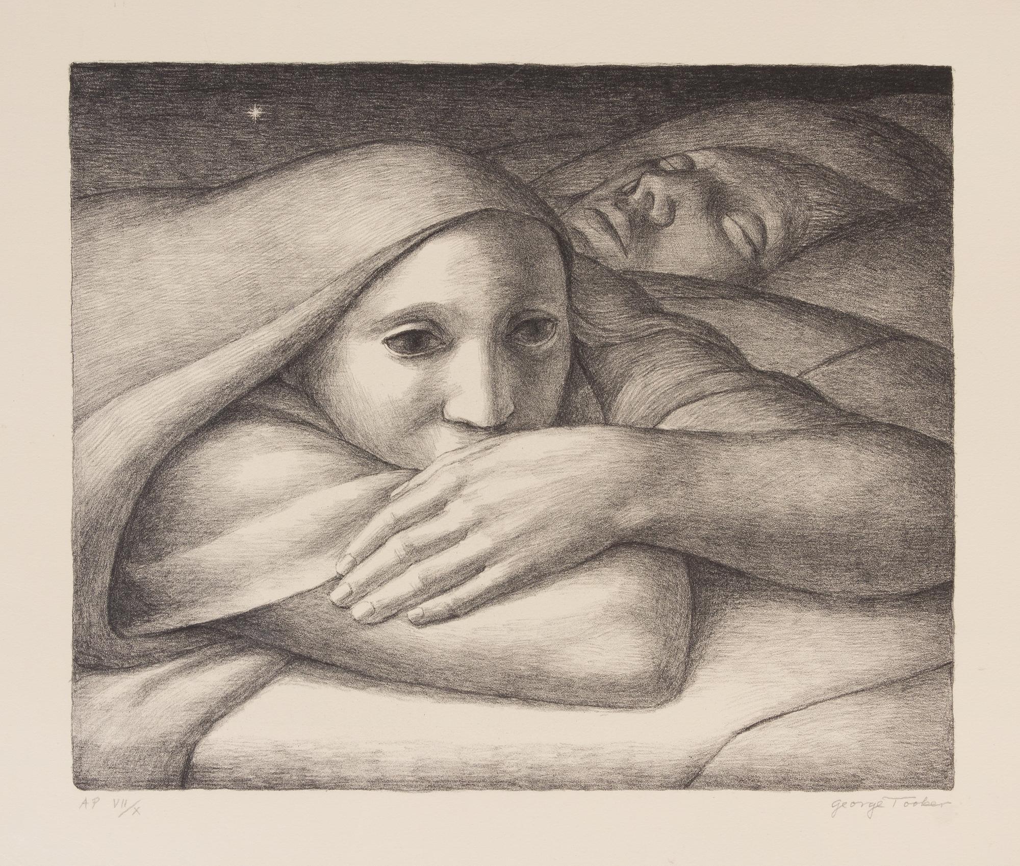 George Tooker, (American, 1920-2011), Night, 1998