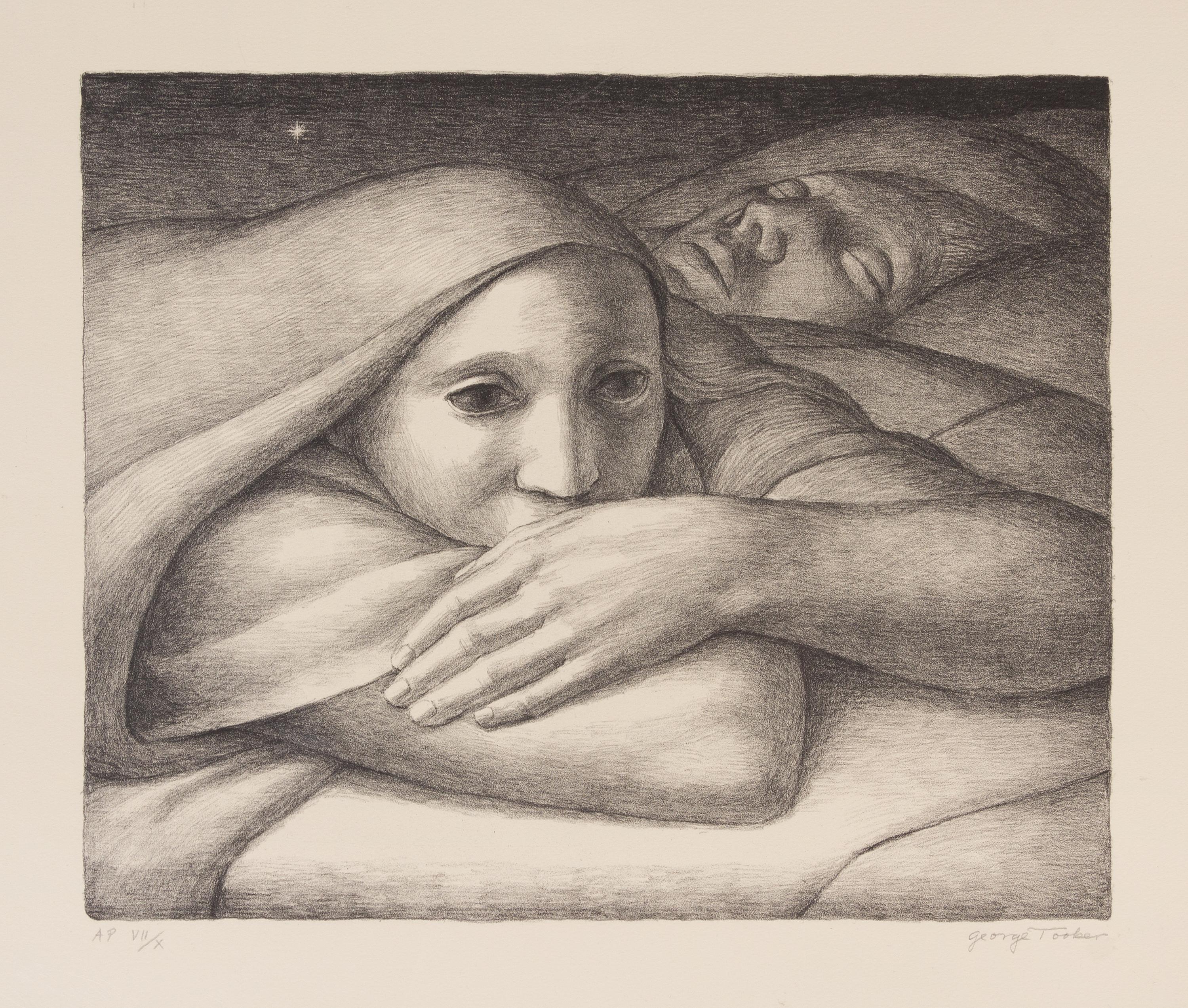 George Tooker, (American, 1920-2011), Night, 1998