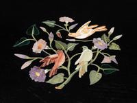 A Continental Giltwood, Specimen Marble and Micro Mosaic Center Table