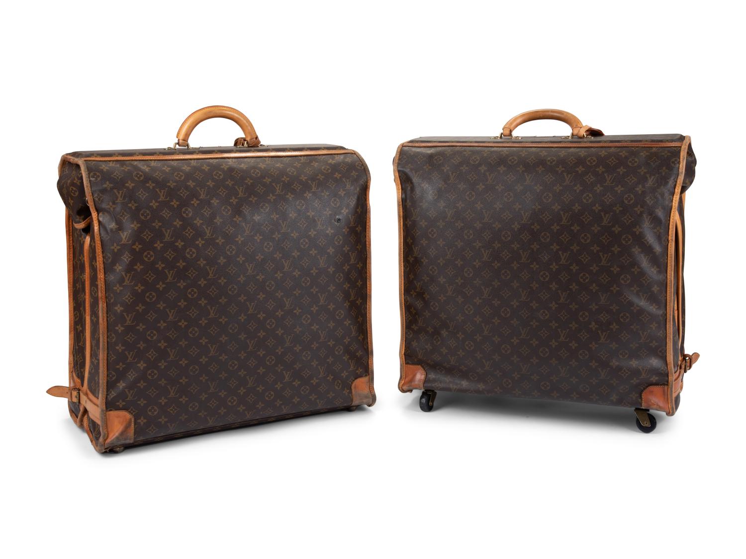 Two Louis Vuitton Luggage Pieces, 1980-90s