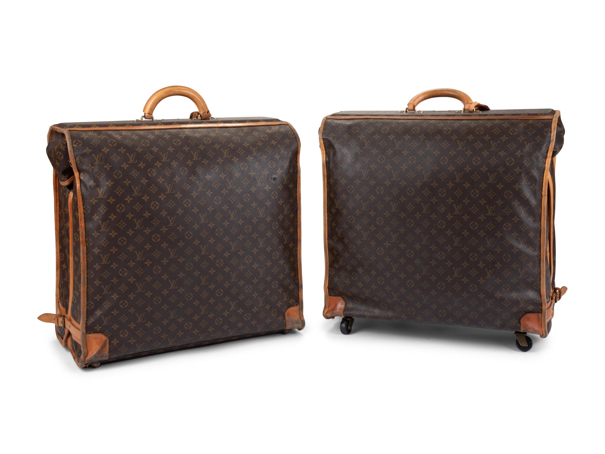 Two Louis Vuitton Luggage Pieces, 1980-90s