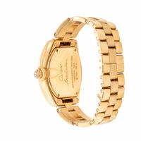 Cartier, Ref. 2676, 18K Yellow Gold 'Roadster' Date Watch with Diamond Bezel and Crown