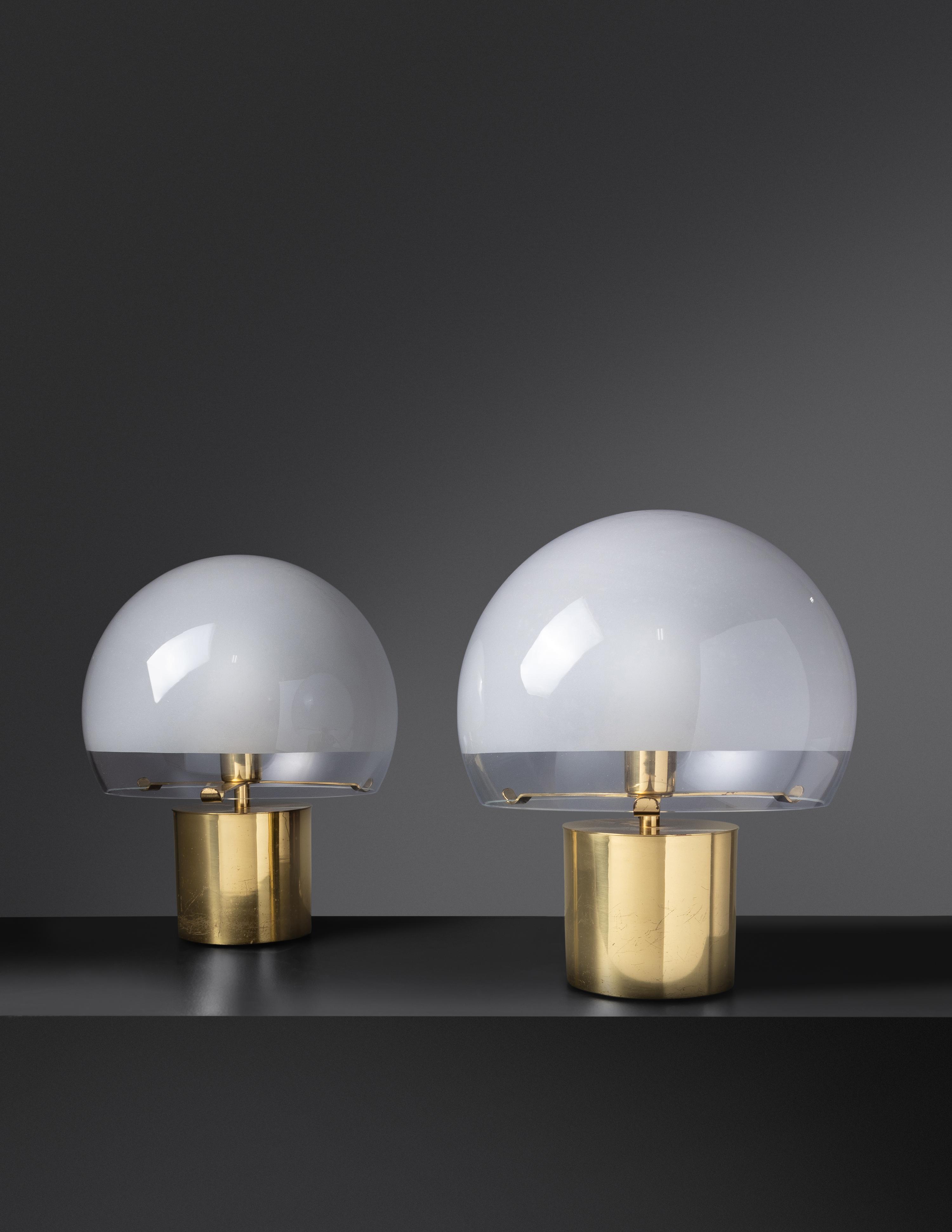 Pair of Table Lamps, model LTA6 Porcino Azucena, Italy