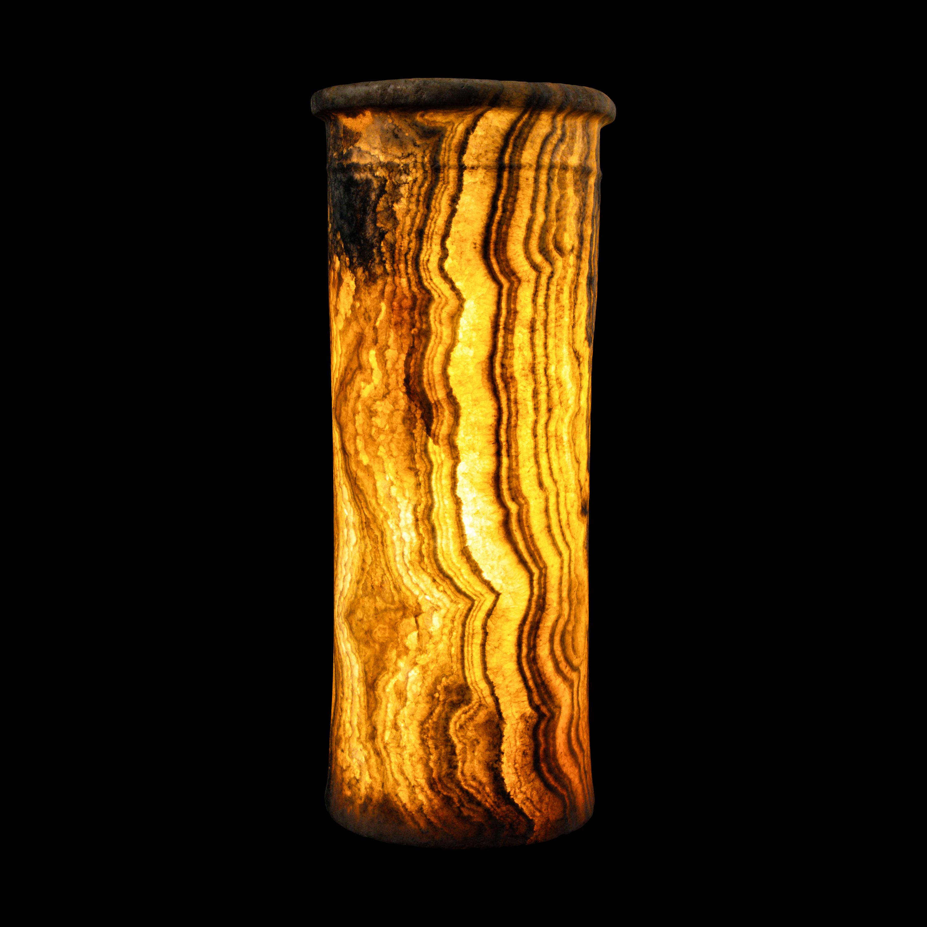 An Egyptian Alabaster Vessel