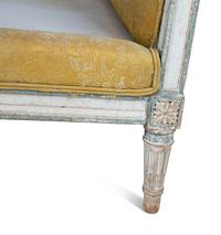A Louis XVI Gray-Painted Daybed — 19TH CENTURY