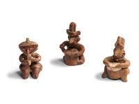 Eight Nayarit and Colima Terracotta Musicians