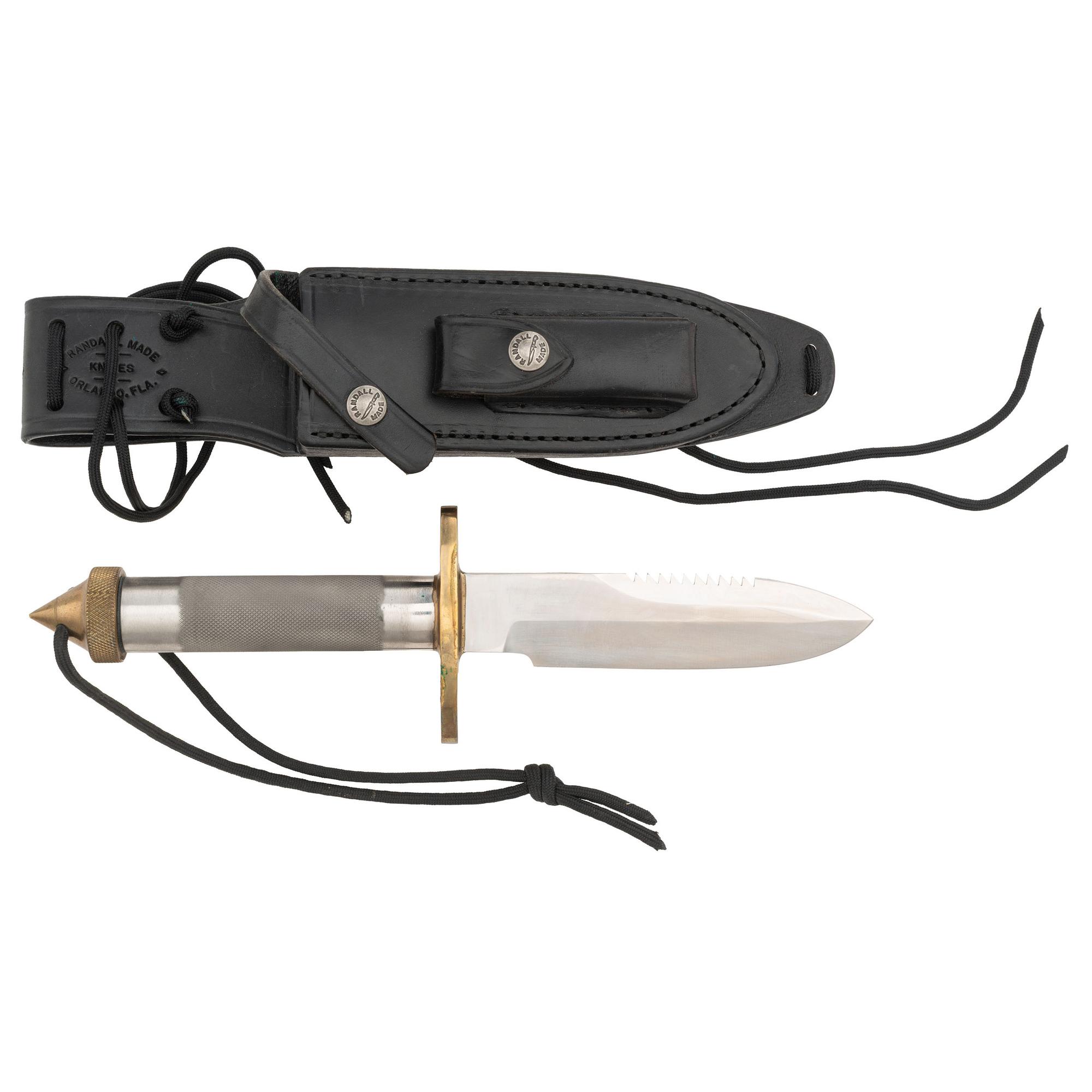 Randall Made Model 18 Attack Knife with Walking Stick/Spear