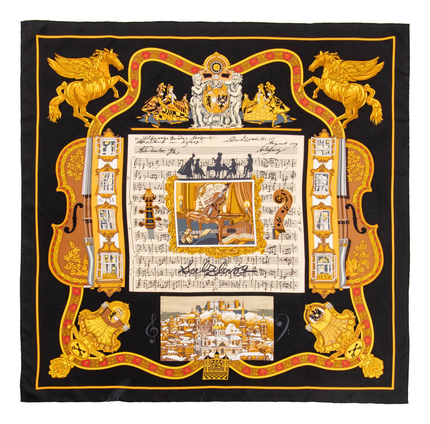 Two Hermès Scarves