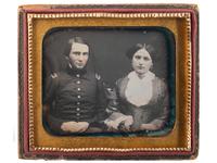 [WESTERN AMERICANA -- CIVIL WAR -- LINCOLN]. Papers of Captain Joseph Claypoole Clark, 4th US Light Artillery, Battery E, WIA Antietam, including frontier and Civil War correspondence, photography, and appointment signed by Lincoln as President.